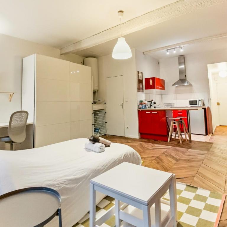 Le Studio Rose Gambetta Hypercentre - Appartamento con 1 Camera da Letto - 7