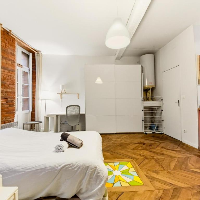 Le Studio Rose Gambetta Hypercentre - Appartamento con 1 Camera da Letto - 4
