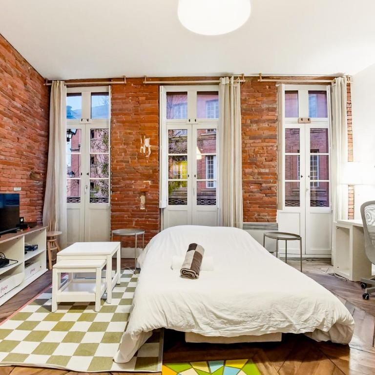 Le Studio Rose Gambetta Hypercentre - Appartamento con 1 Camera da Letto - 6