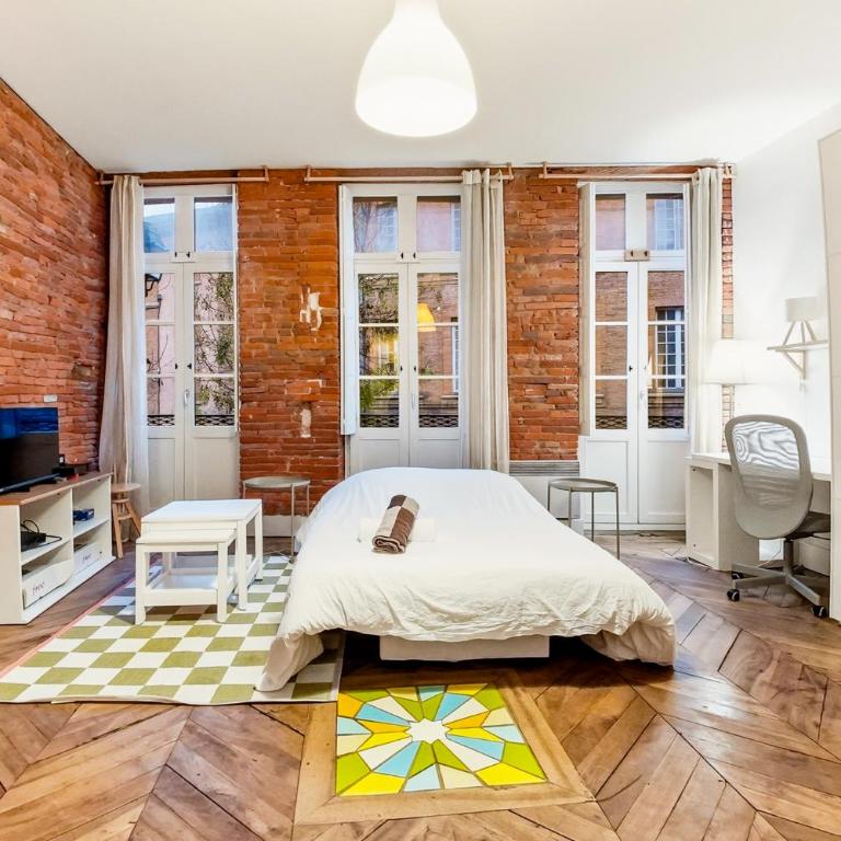 Le Studio Rose Gambetta Hypercentre - Appartamento con 1 Camera da Letto - 5