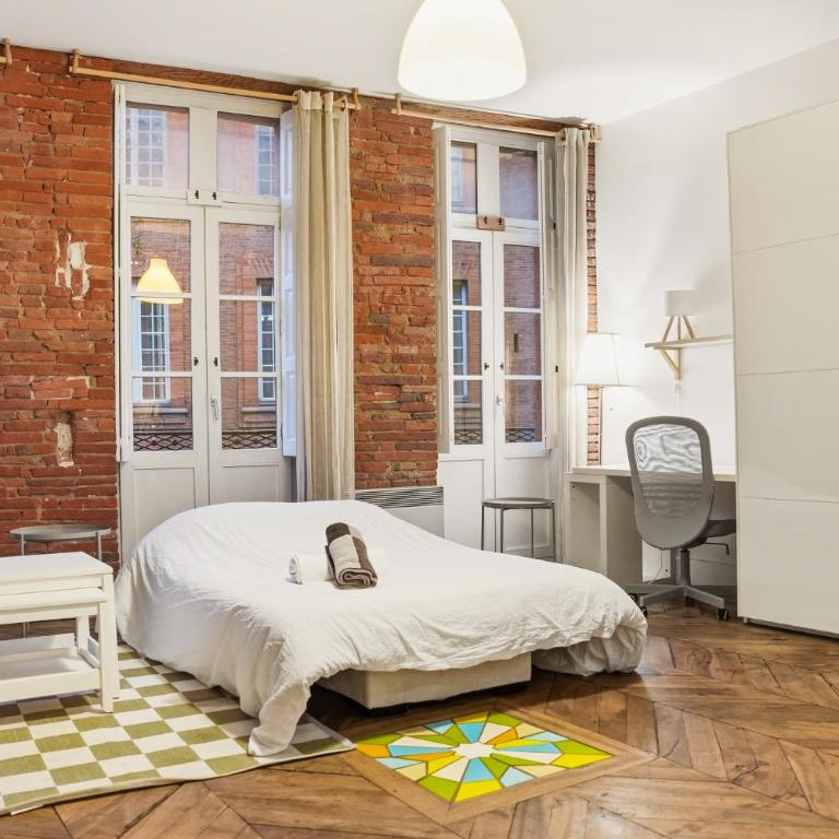 Le Studio Rose Gambetta Hypercentre - Appartamento con 1 Camera da Letto - 9