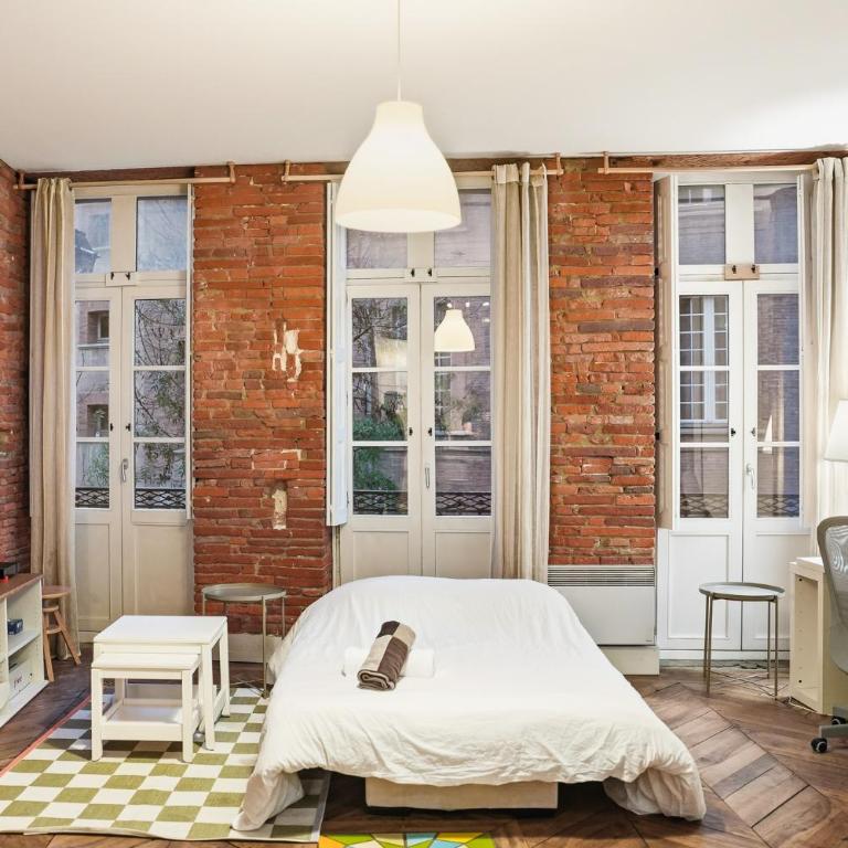 Le Studio Rose Gambetta Hypercentre - Appartamento con 1 Camera da Letto - 10