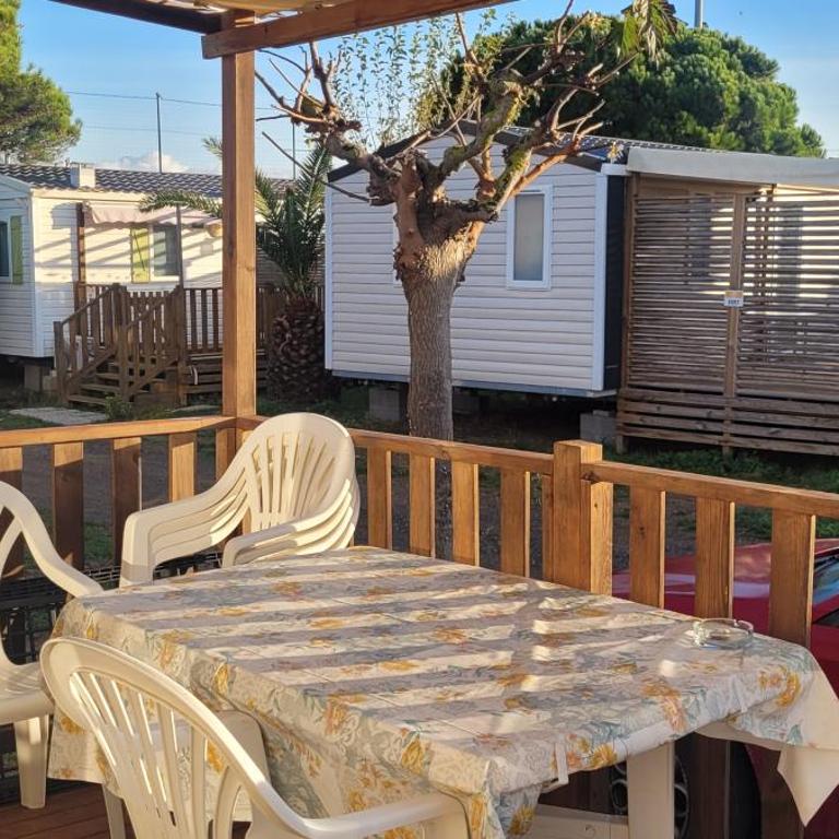 Mobile Home climatisé 2 chambres Port La Nouvelle - Chalet 2 Chambres - 3