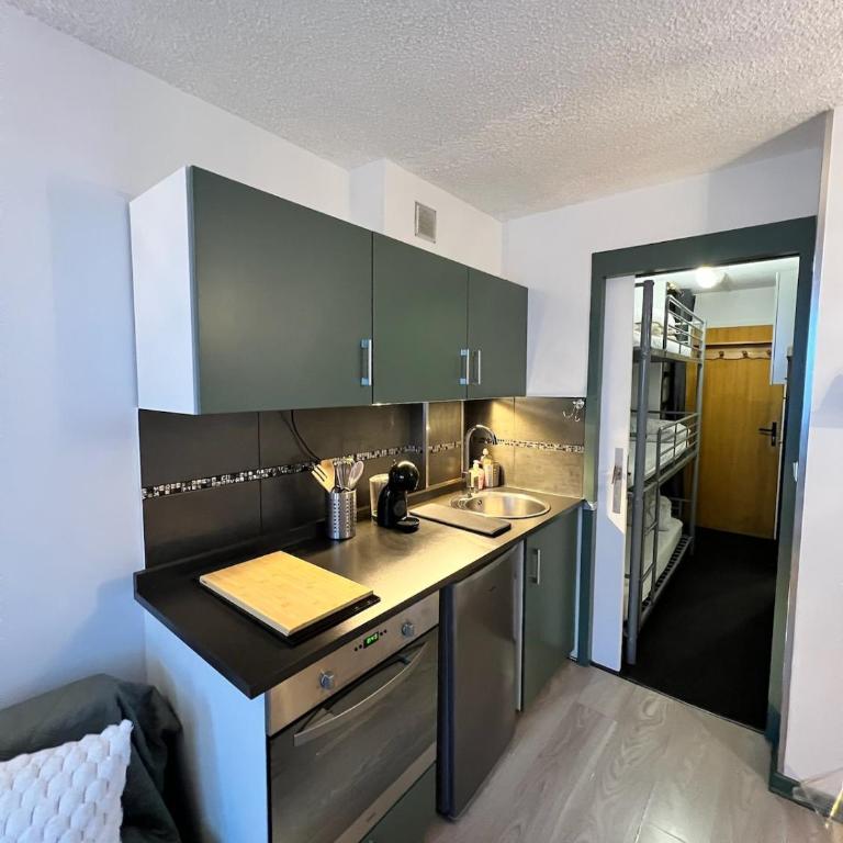 Studio cabine au cœur de la montagne - Valfréjus - Apartamento de 1 dormitorio - 19