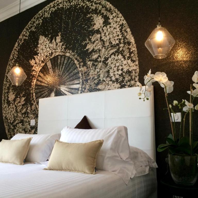 Hotel Villa Rose - Grande Chambre Double Supérieure sans Bain à Remous - 1
