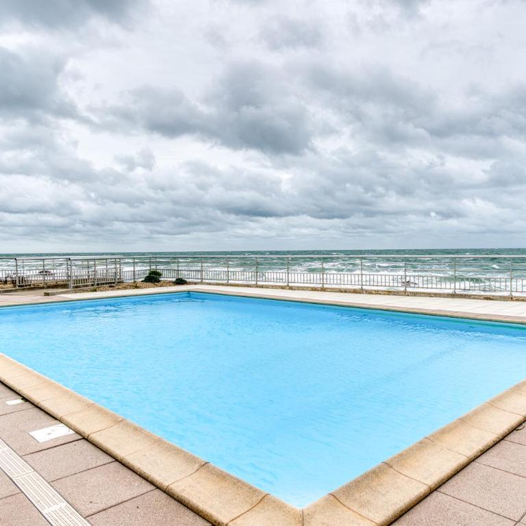 Studio Premium Face Océan, Balcon & Piscine - Studio mit Meerblick - 12