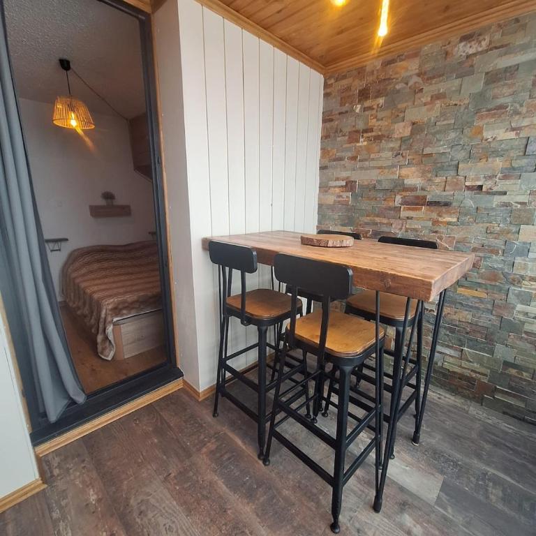 Dell Sierra, view, wifi, ski room, foot slopes - Appartement 1 Chambre - 6