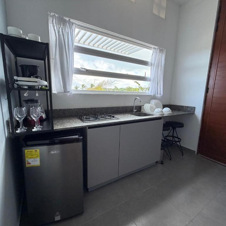 Atardeceres casa de playa - Quadruple Room with Private Bathroom - 11
