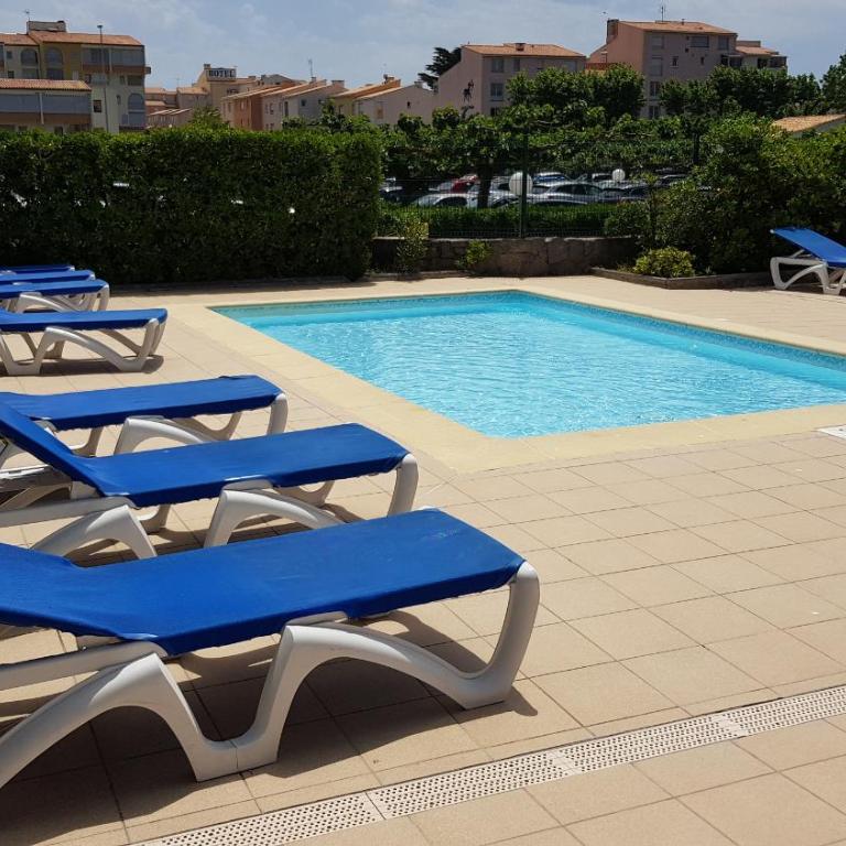 Le Soleil du Cap, 4p Proche mer - Piscine - Parking - Wifi - Clim - Apartment mit 1 Schlafzimmer und Meerblick - 27