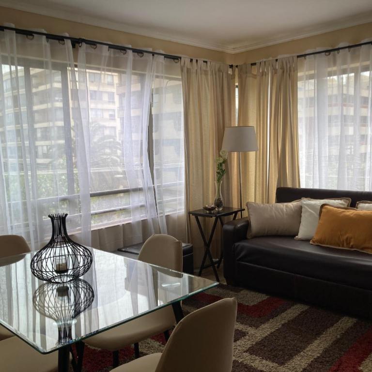 Acogedor departamento amoblado en Viña del Mar Poniente 2D 1B - Two-Bedroom Apartment - 1