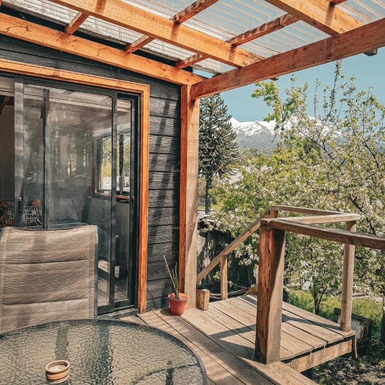 Cabaña con vista al volcán - One-Bedroom Apartment - 9