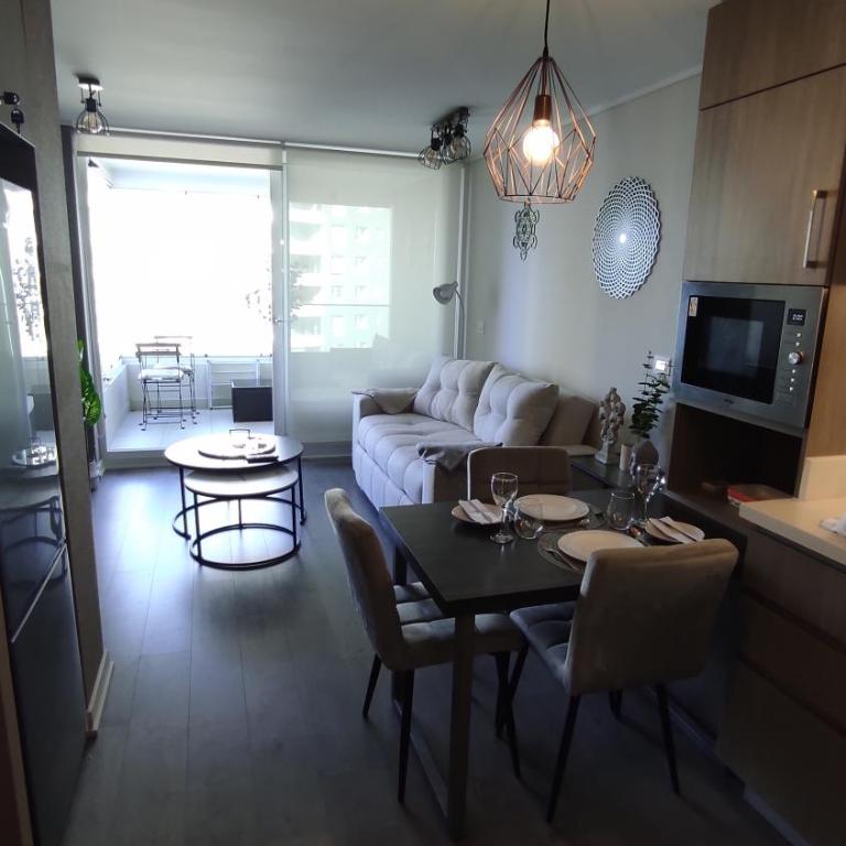 Sunset Arena Concón - One-Bedroom Apartment with Sea View and Balcony - 27