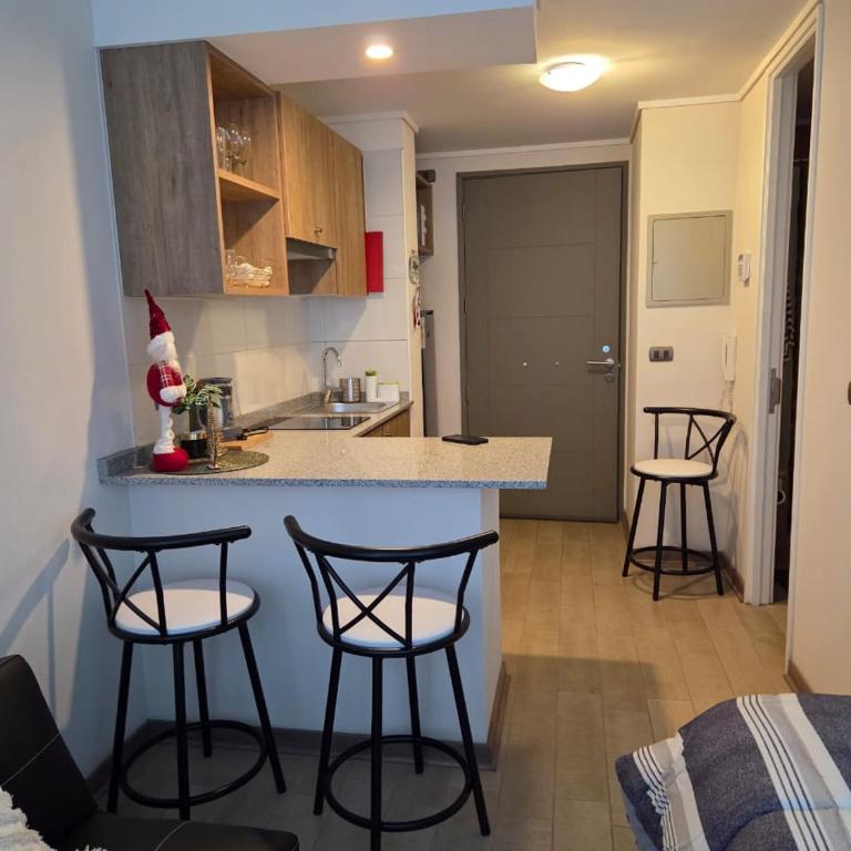 Depa Stgo a pasos de La Teletón - One-Bedroom Apartment - 1