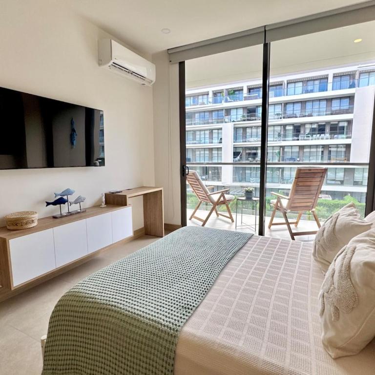 Spectacular view of the Caribbean Sea - Two-Bedroom Apartment with Ocean View - 19