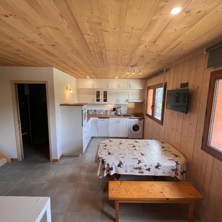 Appartement en Peisey-Nancroix proche de ski resort - Appartement-Studio avec 1 Lit Double - 7