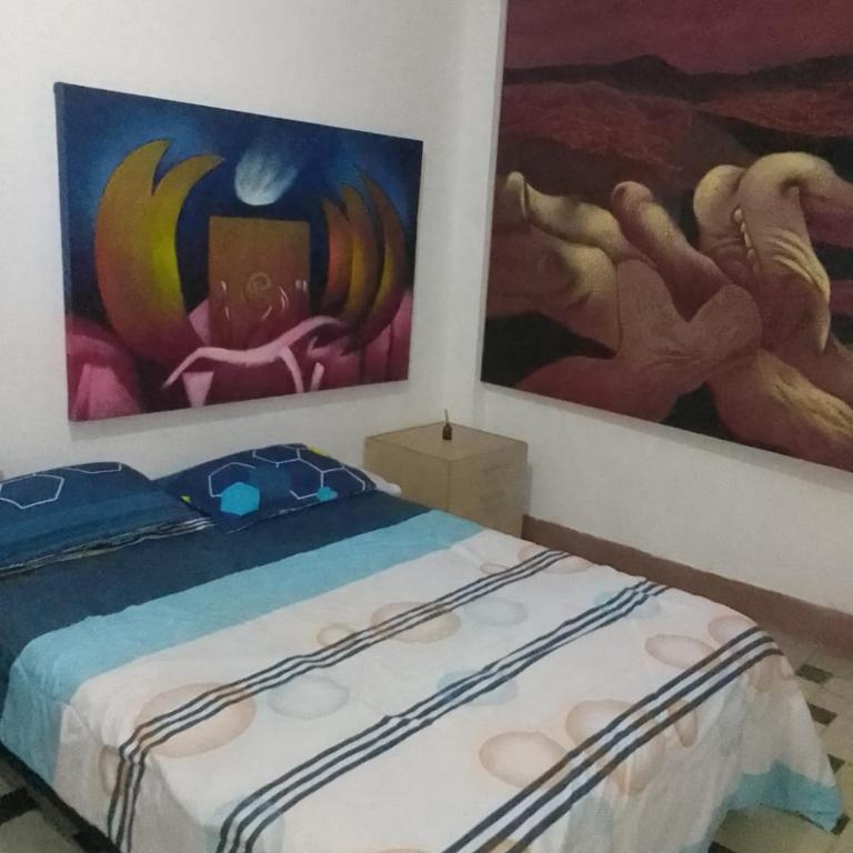Hostal Casa Museo Cerón, en la mejor ubicación de Cali - Habitación Doble Estándar - 1