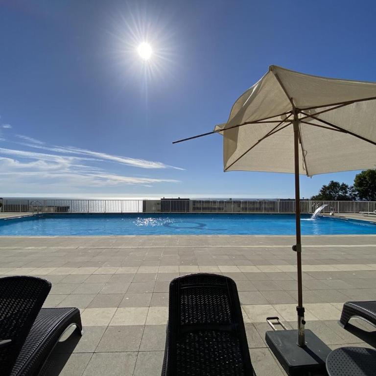 Departamento en Reñaca con vista al mar, piscinas y parrilla - Apartamento de 1 dormitorio - 4