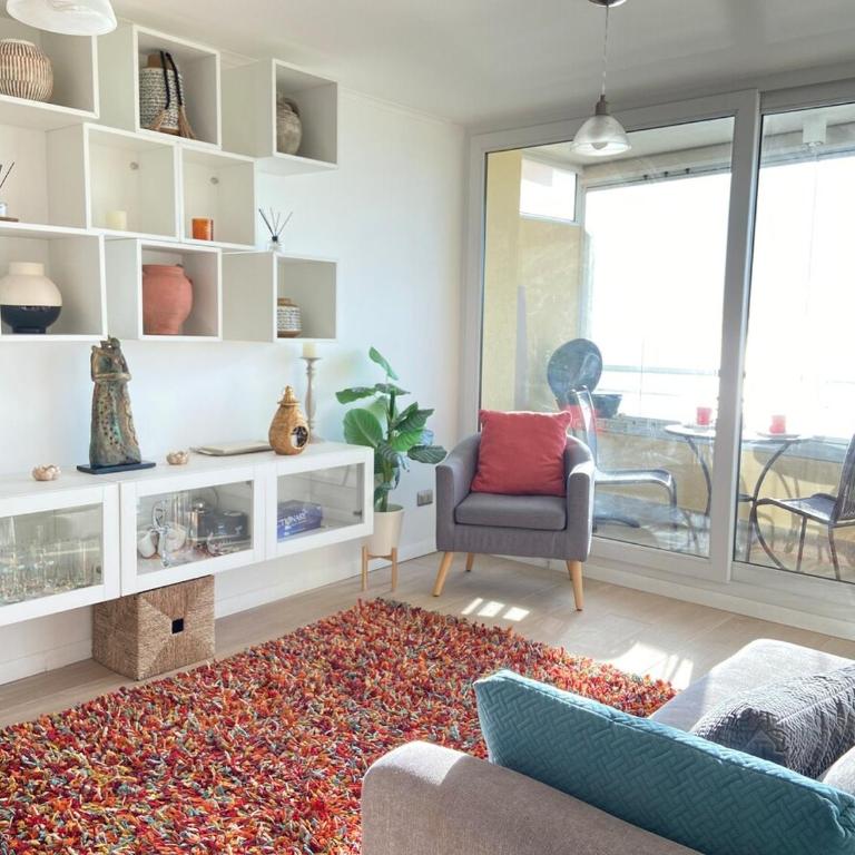 Departamento en Reñaca con vista al mar, piscinas y parrilla - Apartamento de 1 dormitorio - 6