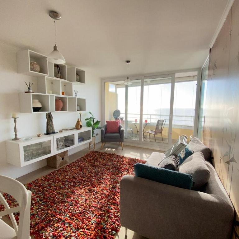 Departamento en Reñaca con vista al mar, piscinas y parrilla - Apartamento de 1 dormitorio - 21