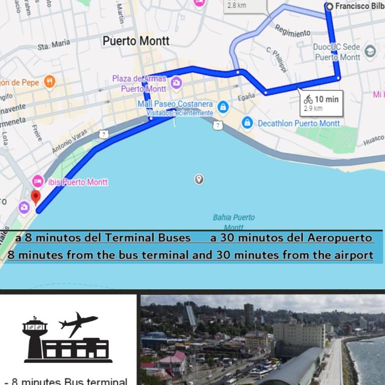 Apartamento central en Puerto Montt - 1MIN JUMBO - 3 MIN CENTRO - One-Bedroom Apartment - 29