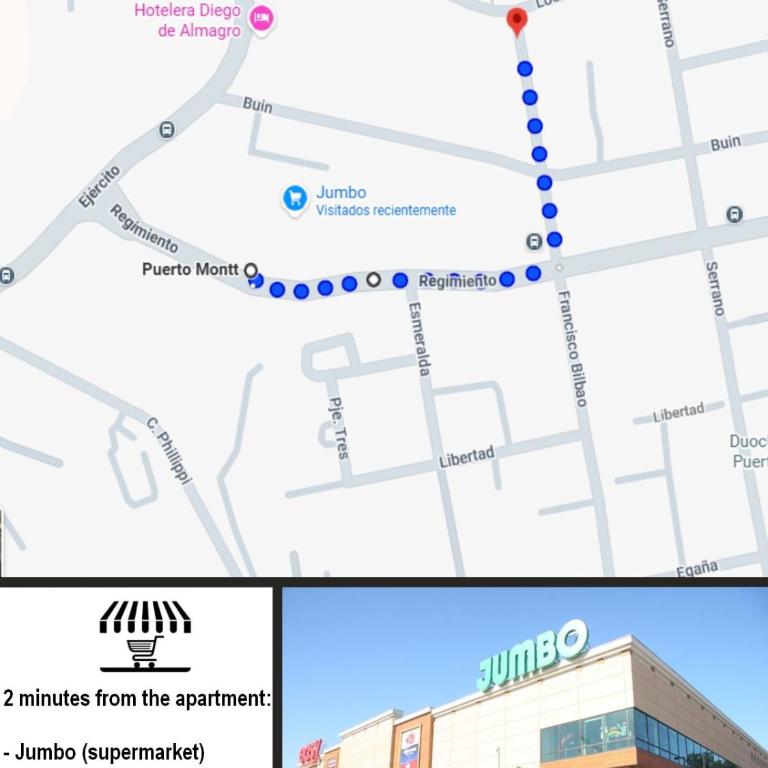Apartamento central en Puerto Montt - 1MIN JUMBO - 3 MIN CENTRO - One-Bedroom Apartment - 27