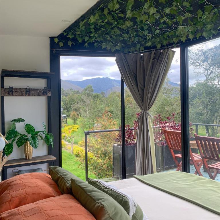 Glamping en Villa de Leyva - Double Room with Mountain View - 3