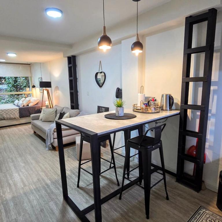 STUDIO EN EL CENTRO, 3 cuadras del centro cívico - Apartamento de 1 dormitorio - 6