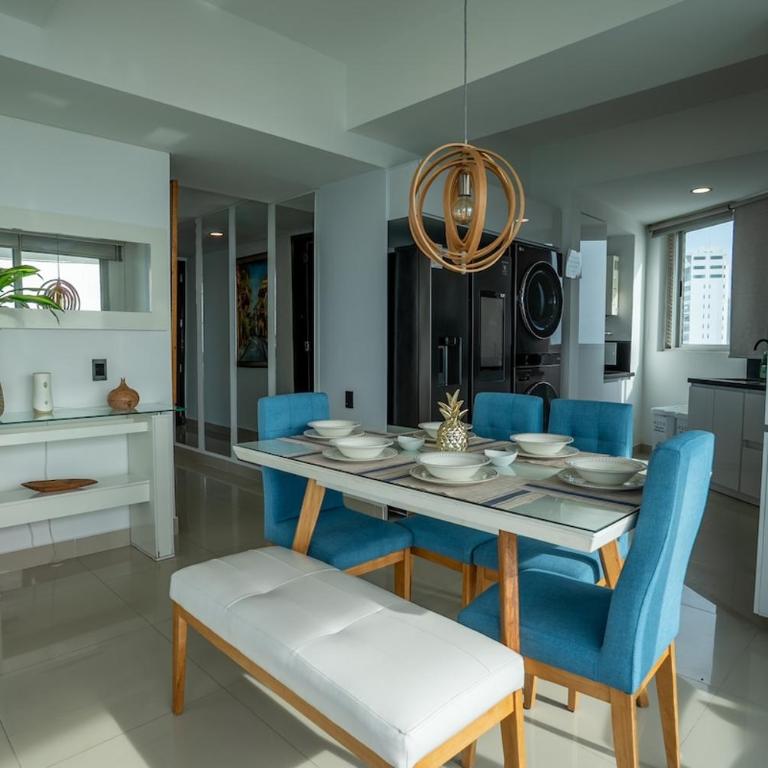 apartamento en cartagena-frente al mar boca grande - Apartamento de 3 dormitorios - 4