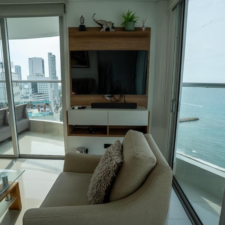 apartamento en cartagena-frente al mar boca grande - Apartamento de 3 dormitorios - 48
