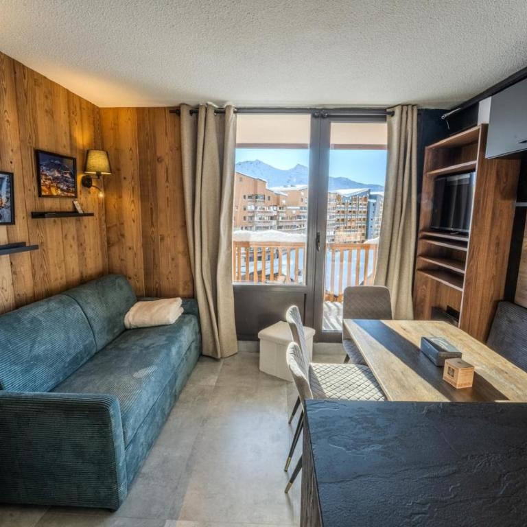 Val Thorens Cosy Pieds des pistes Plein centre 2 chambres - Apartment mit 2 Schlafzimmern - 8