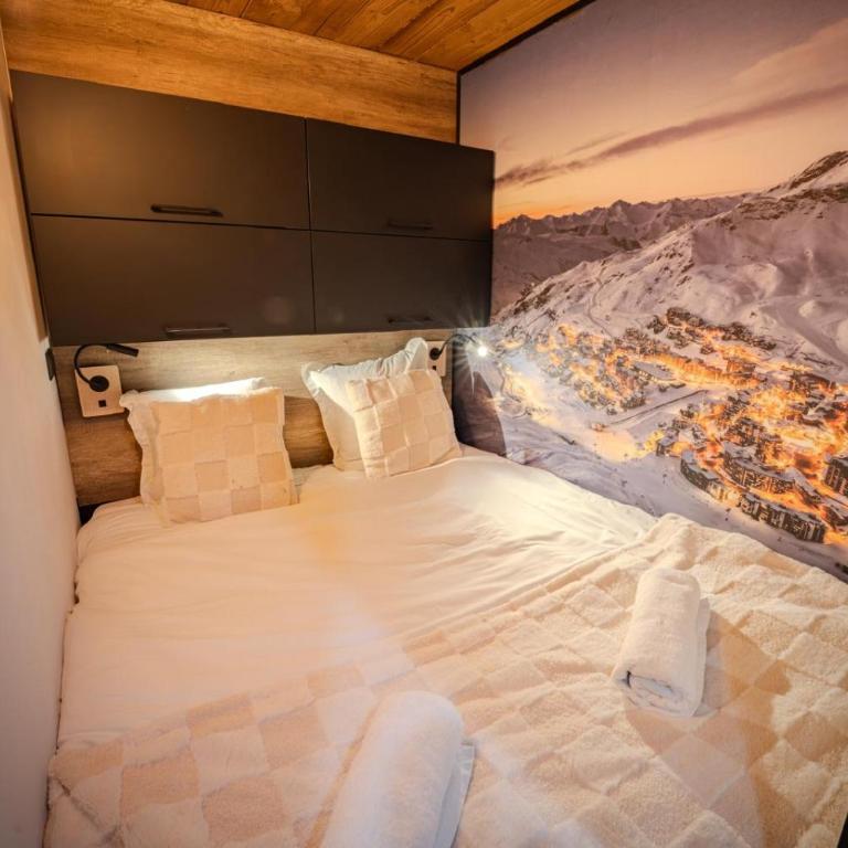 Val Thorens Cosy Pieds des pistes Plein centre 2 chambres - Apartment mit 2 Schlafzimmern - 26