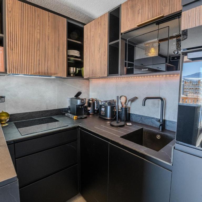 Val Thorens Cosy Pieds des pistes Plein centre 2 chambres - Apartment mit 2 Schlafzimmern - 20