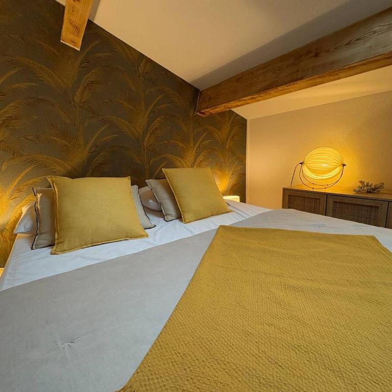Le Doux Rivage avec Vue Lagune Nature Plage à Pied Clim Parking Prive - Maison 2 Chambres - 45