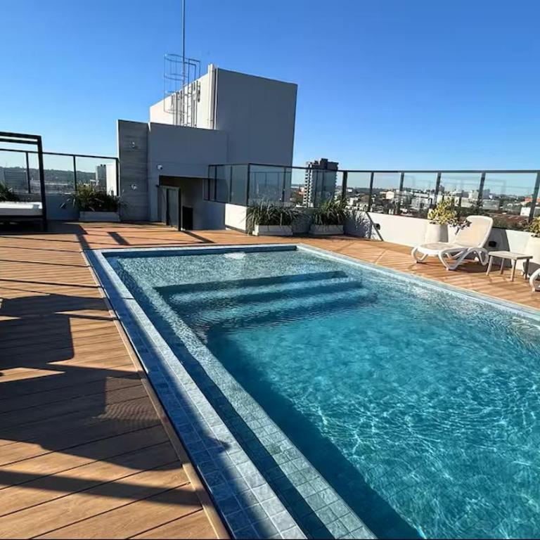 Hermoso Apartamento con vista a la playa San José de Encarnación! Con Parking! - One-Bedroom Apartment - 34