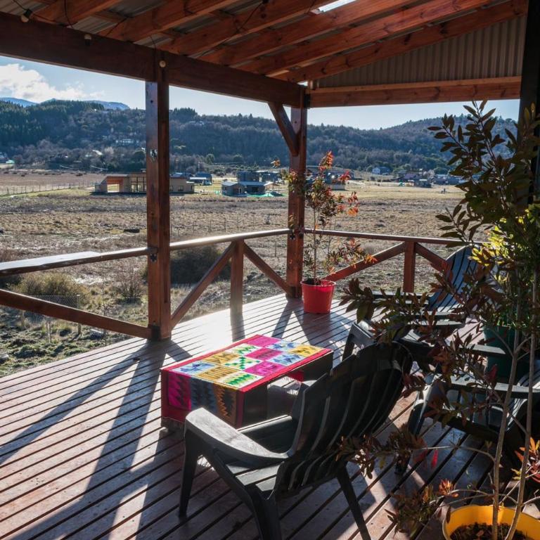 Luminosa casa a 5' del Lago Lolog - Habitación Doble con vistas al parque - 2