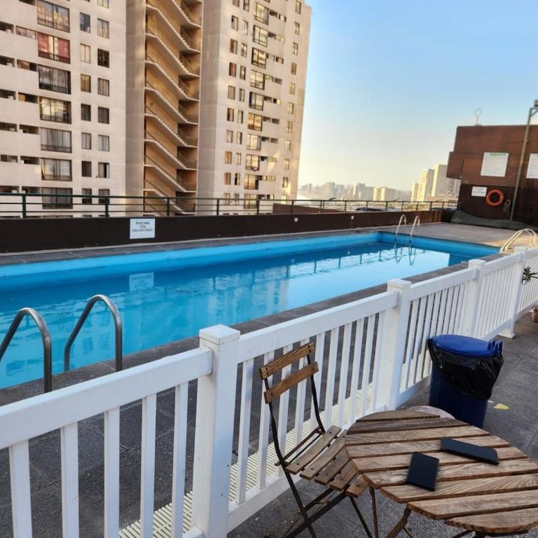 Departamento 1 ambiente brisas del sur 2 - One-Bedroom Apartment with Balcony and Sea View - 8