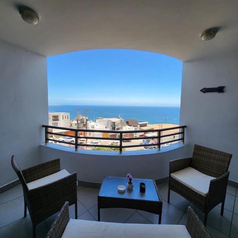 Departamento 1 ambiente brisas del sur 2 - One-Bedroom Apartment with Balcony and Sea View - 1