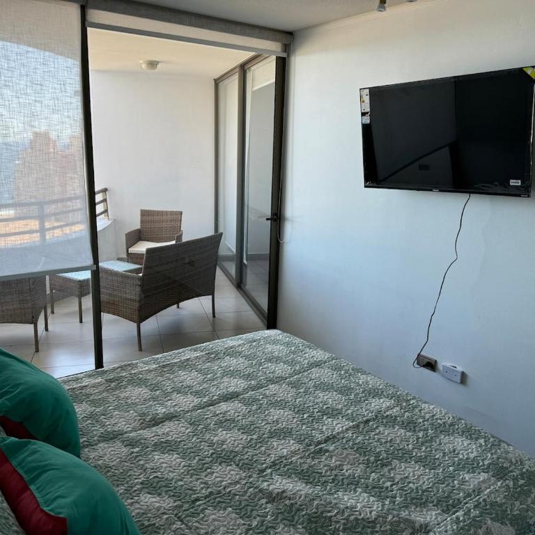 Departamento 1 ambiente brisas del sur 2 - One-Bedroom Apartment with Balcony and Sea View - 15