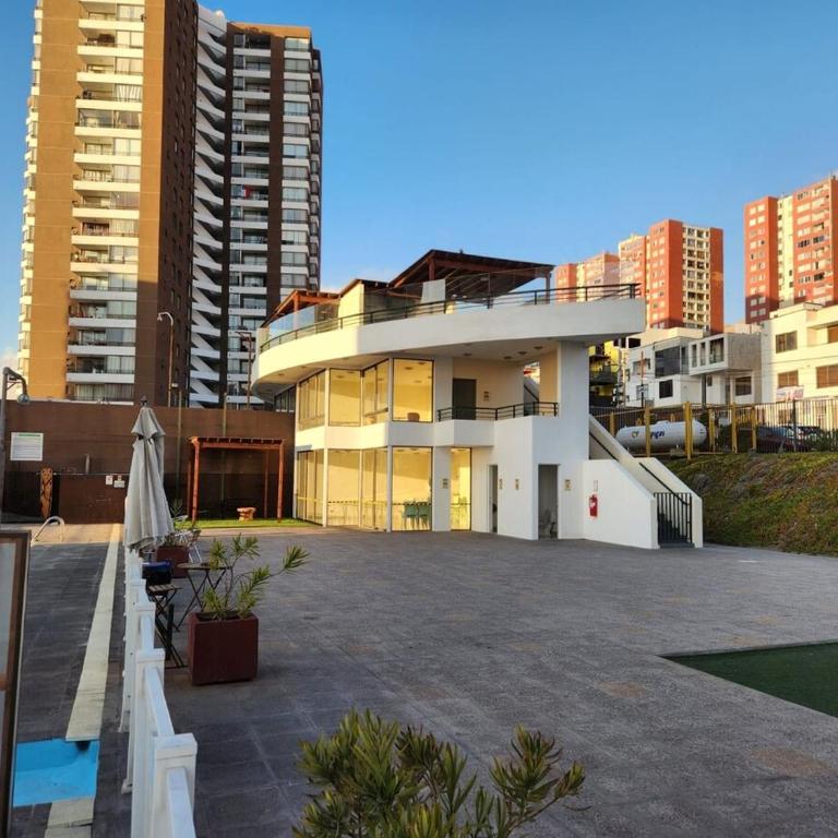 Departamento 1 ambiente brisas del sur 2 - One-Bedroom Apartment with Balcony and Sea View - 20