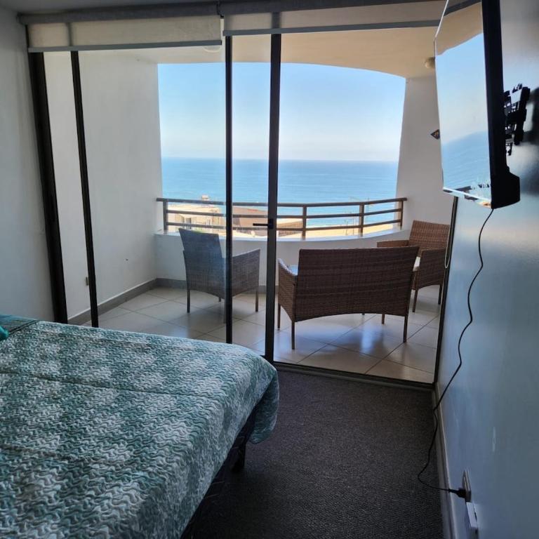 Departamento 1 ambiente brisas del sur 2 - One-Bedroom Apartment with Balcony and Sea View - 31