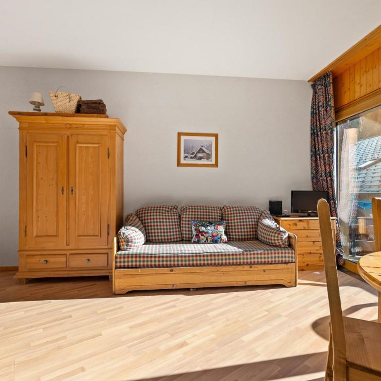 Mont-Fort E4 - 2 pers- au pied des pistes - Studio mit Balkon - 3