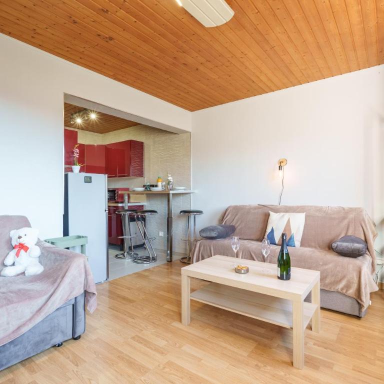 Les Champis - Studio pour 3p - Studio - Vue sur Montagne - 5