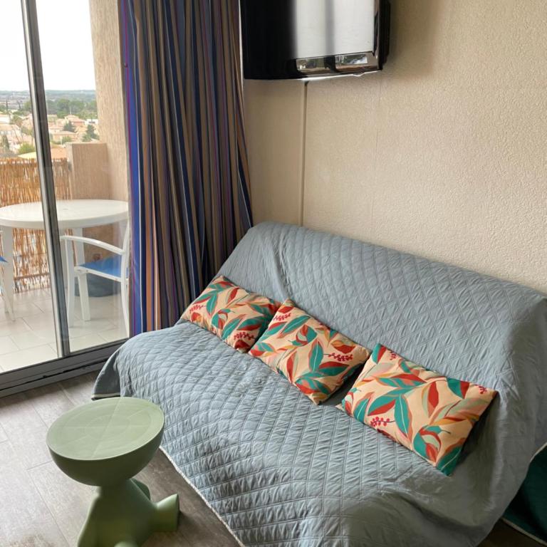 Prunelle studio piscine clim parking - Appartement 1 Chambre - 10