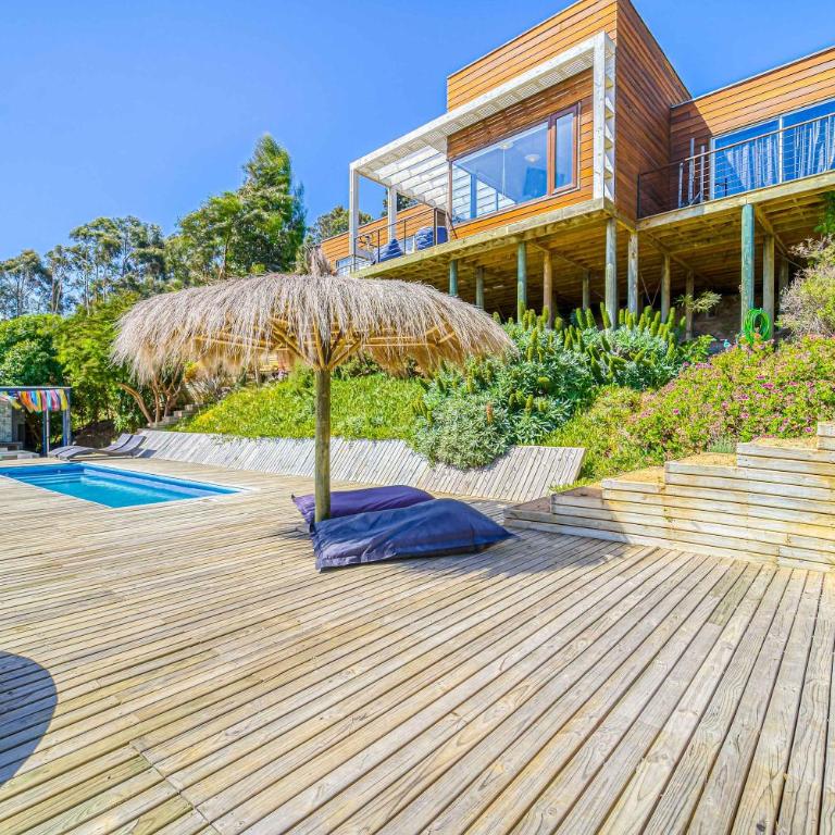 Oasis de Tunquen - Increible Vista y Hot Tub - Vacation Home - 20