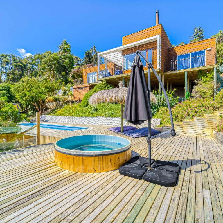 Oasis de Tunquen - Increible Vista y Hot Tub - Vacation Home - 21
