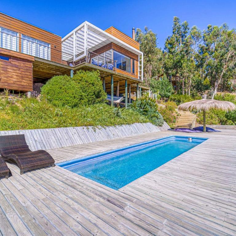 Oasis de Tunquen - Increible Vista y Hot Tub - Vacation Home - 34