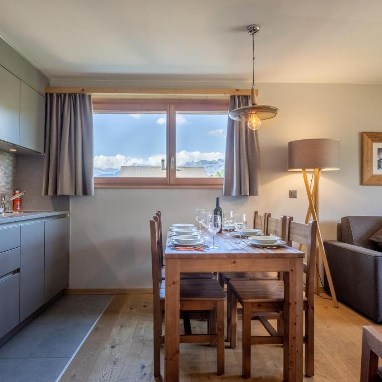 SWISSPEAK Resorts by Pierre & Vacances Premium Vercorin - Apartment mit 2 Schlafzimmern - 4