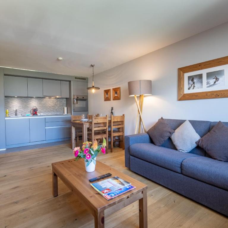 SWISSPEAK Resorts by Pierre & Vacances Premium Vercorin - Apartment mit 1 Schlafzimmer (4 Personen) - 1