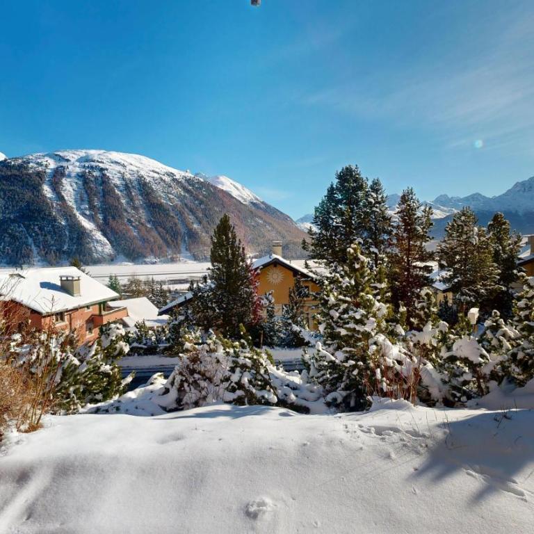 Apartment Piz Argient - Apartment mit Blick auf die Berge - 11