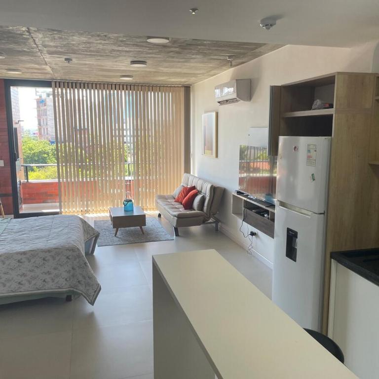 Apto zona shopping del sol ,monoambiente completo muy grande y luminoso,con garage - One-Bedroom Apartment - 19